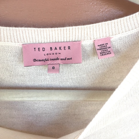 Ted Baker London Janila wool asymmetrical jumper - Picture 4 of 8